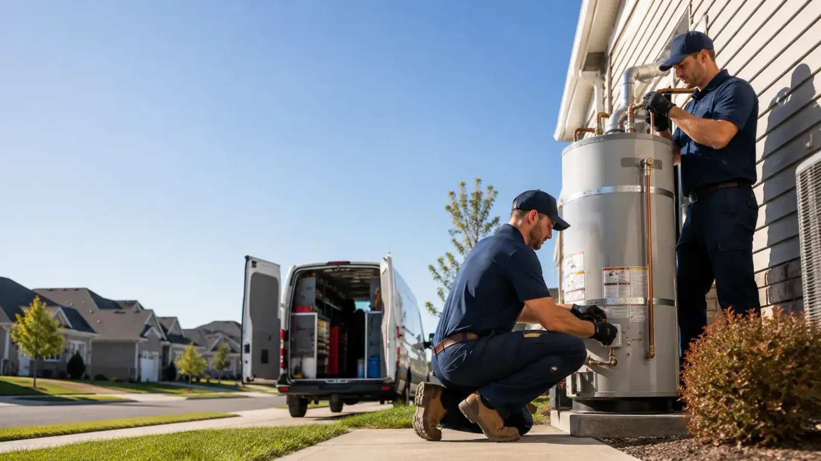 Water Heater Installation in Mansfield Center, CT
